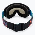 Maschera da sci DRAGON D1 OTG rattle can/lumalens dark smoke/lumalens flash blue 4