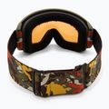 Maschera da sci DRAGON DXT OTG leafy camo/lumalens amber 3