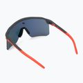 Occhiali da sole Nike Expedition Shield grigio fumo scuro opaco/rosso specchiato 2