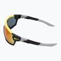 Occhiali da sole Nike Show X Rush nero opaco/colore campo 4