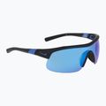 Occhiali da sole Nike Show X1 matte black/blue mirror