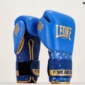 Guanti da boxe LEONE 1947 DNA blu 14