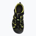 Sandali per bambini KEEN Newport H2 black/lime green 5