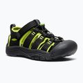 Sandali per bambini KEEN Newport H2 black/lime green