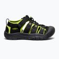 Sandali per bambini KEEN Newport H2 black/lime green 2