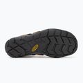 KEEN Clearwater Cnx Pelle terra scura/nero sandali da uomo 4