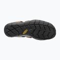 KEEN Clearwater Cnx Pelle terra scura/nero sandali da uomo 9