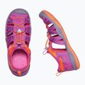 KEEN Moxie, sandali da trekking per bambini in vino viola/nasturzio 10