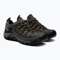KEEN Targhee III WP - Stivali da trekking da uomo nero oliva/marrone dorato 5