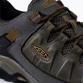 KEEN Targhee III WP - Stivali da trekking da uomo nero oliva/marrone dorato 8