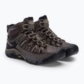 Scarpe da trekking da uomo KEEN Targhee III Mid WP bungee cord / nero 5