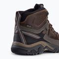 Scarpe da trekking da uomo KEEN Targhee III Mid WP bungee cord / nero 8