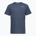 T-shirt uomo Nike Dri-Fit smokey obsidian heather/matte silver