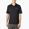 Columbia Zero Rules Polo nera da uomo per il trekking