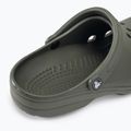 Infradito Crocs Classic dusty olive da uomo 10