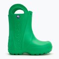 Crocs Handle It Rain Boot Bambini Kaloos verde erba 2