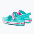 Crocs Crockband Bambini Sandali piscina/rosa confetto 3