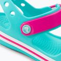 Crocs Crockband Bambini Sandali piscina/rosa confetto 8