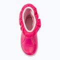 Crocs Winter Puff Bambini stivali da neve rosa confetto 5