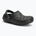 Crocs Classic Clog foderato Ciabatte nero/nero 2