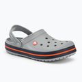 Crocs Crocband infradito grigio chiaro/navy 2