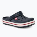 Crocs Crocband Clog Ciabatte per bambini navy/rosso 2