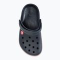 Crocs Crocband Clog Ciabatte per bambini navy/rosso 6