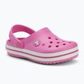 Crocs Crocband Clog Infradito per bambini rosa party 2