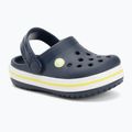 Crocs Crocband Clog Infradito per bambini navy/citrus 2