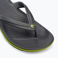 Crocs Crocband Flip infradito grafite/verde volt 7