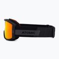 Occhiali da sci per bambini Atomic Count JR Cylindrical nero/rosso flash 4