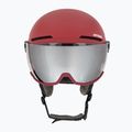 Casco da sci Atomic Savor Visor Stereo rosso scuro 2
