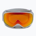 Atomic Count S Stereo occhiali da sci grigio chiaro/rosso stereo 2