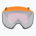 Occhiali da sci Atomic Four Pro HD arancione argento 3