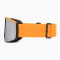 Occhiali da sci Atomic Four Pro HD arancione argento 5