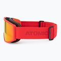 Occhiali da sci Atomic Four HD rosso/rosso hd 4
