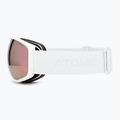 Occhiali da sci Atomic Revent HD bianco/rosa rame 4