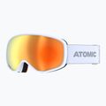 Occhiali da sci Atomic Revent Stereo grigio chiaro/rosso 5