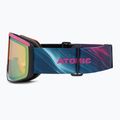 Occhiali da sci Atomic Four Pro HD Photo verde/viola/cosmo/oro verde 5