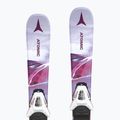 Sci da discesa per bambini Atomic Maven Girl JTXS + attacchi C5 GW rosa 9