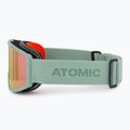 Occhiali da sci Atomic Four HD pistacchio/rosa rame hd 4