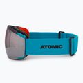 Occhiali da sci Atomic Redster HD blu alzavola/argento hd 4