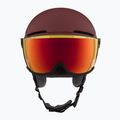 Casco da sci Atomic Savor Visor Stereo maroon/red stereo 2