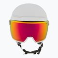 Casco da sci Atomic Revent GT Amid Visor HD bianco erica/rosso hd 2