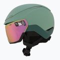 Casco da sci Atomic Revent GT Amid Visor HD pistacchio/rosa rame hd 4