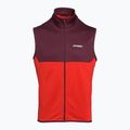 Gilet Atomic Alps da uomo senza maniche rosso/marrone 3