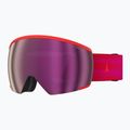 Maschera da sci Atomic Redster L HD red tension/pink copper
