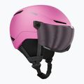 Casco da sci per bambini Atomic Revent Visor Jr pink/silver flash