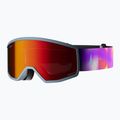 Maschera da sci per bambini Atomic Four Jr Flash graphic/glacier/purple/orange/red flash