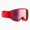 Maschera da sci Atomic Savor WC L HD red tension/pink copper hd